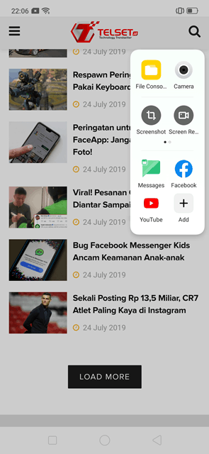 Smart Sidebar oppo reno