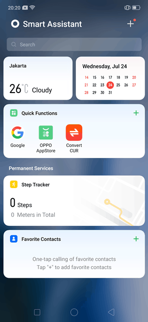 Smart Assistant oppo reno
