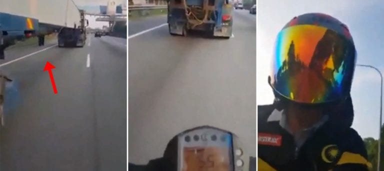 Nekat, Bikers Ini Ngebut di Jalanan Sambil Main Ponsel