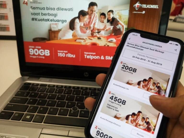 Paket Kuota Keluarga Telkomsel