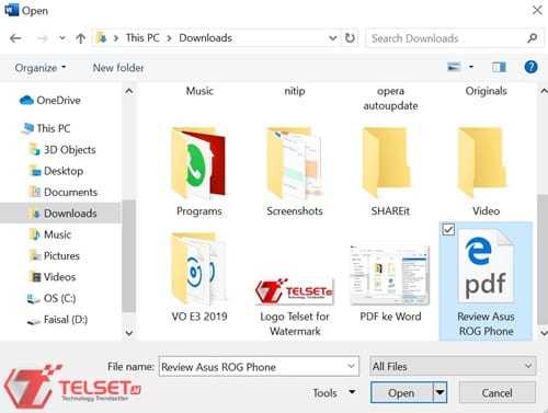Mengubah Dokumen PDF ke Word