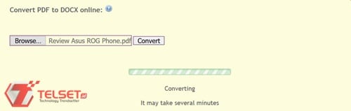 Dokumen PDF ke Word