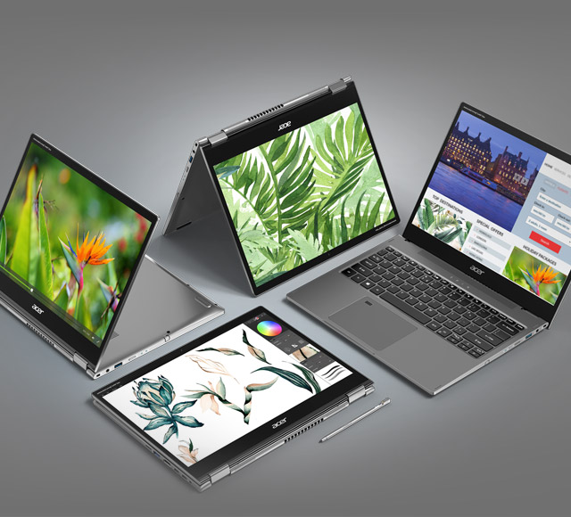 laptop acer terbaru Spin 5 Lite SP513-55N