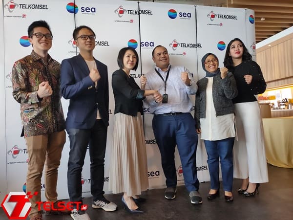 Kembangkan Ekonomi Digital, SEA Teken MoU dengan Telkomsel