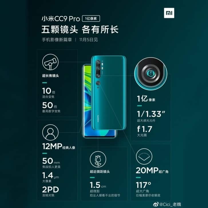 Xiaomi Mi CC9 Pro