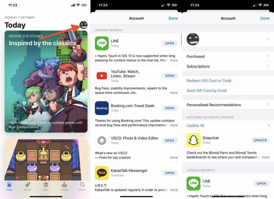 Cara Perbarui Aplikasi di iOS 13