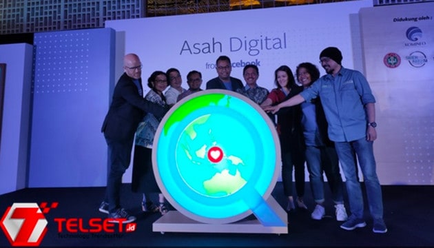 Facebook Asah Digital sosial media