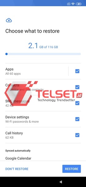 Pindah Ponsel lama ke Baru