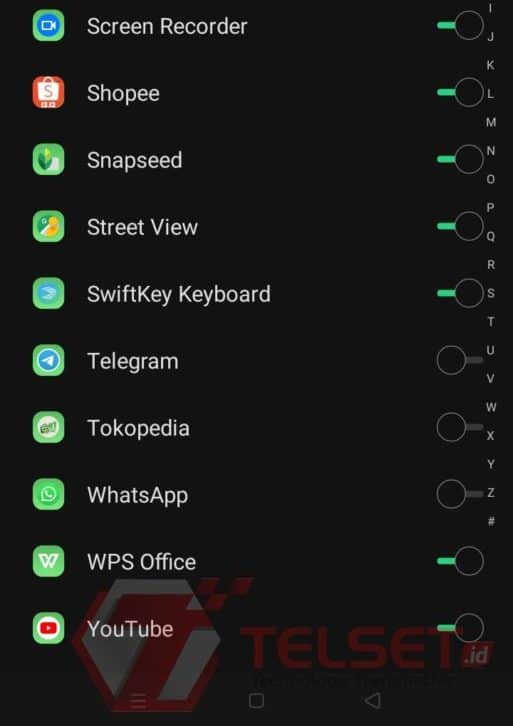 dark mode di coloros 6