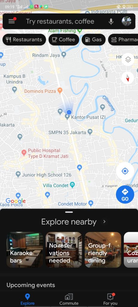 Menghapus History Google Maps