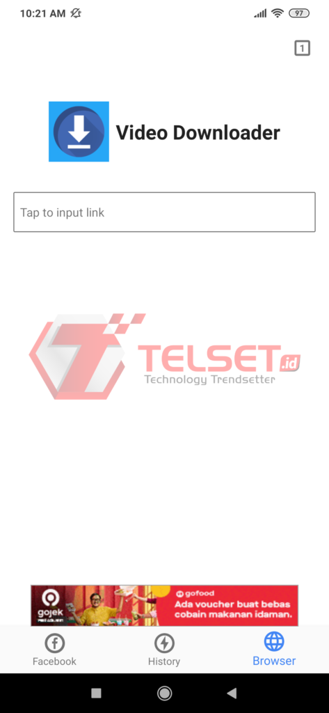 Download Video di Facebook android