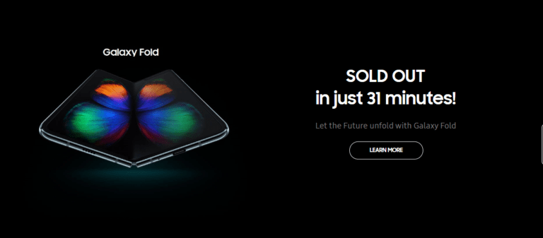 Smartphone layar lipat Samsung Galaxy Fold Indonesia