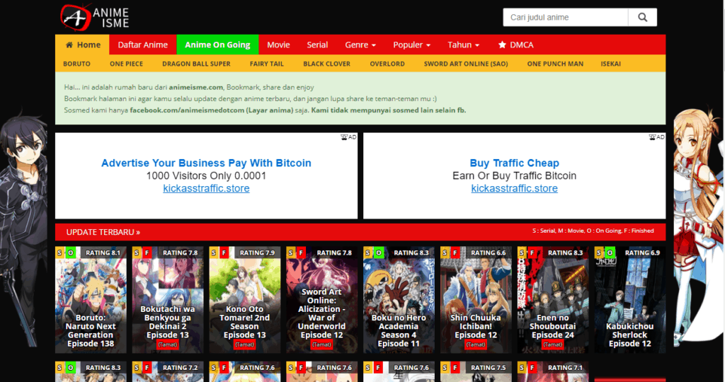 situs streaming Animeisme