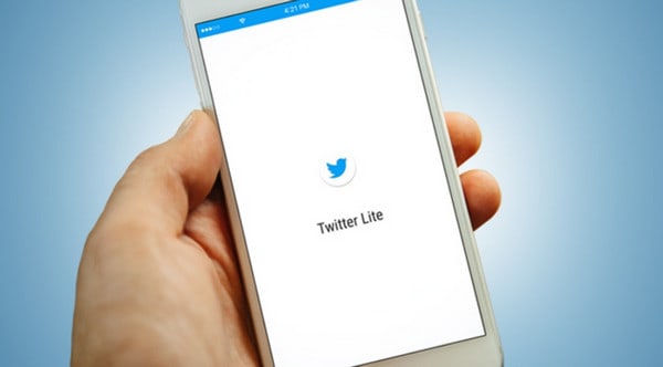 Twitter Lite hape kentang