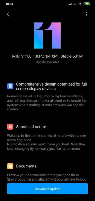 Redmi 8 MIUI 11