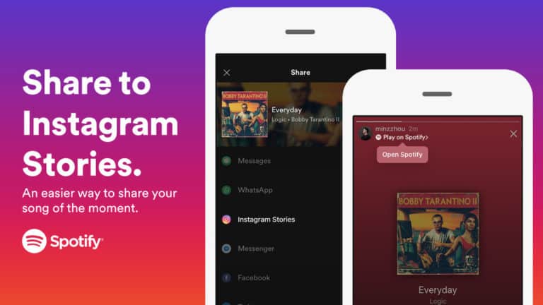 Cara Share Lagu Favorit dari Spotify Instagram Stories
