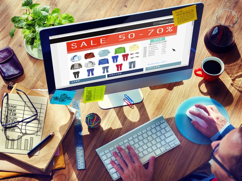Digital Online Marketing Commerce Sale Concept Tips Jualan Online
