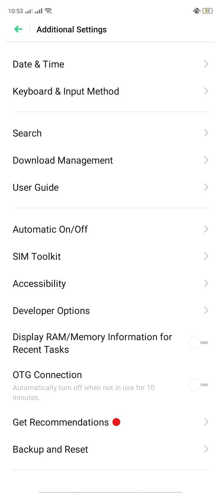 cara mematikan iklan di realme