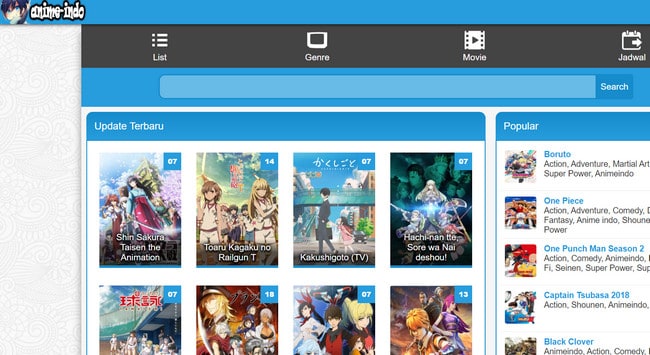 situs streaming anime AnimeIndo