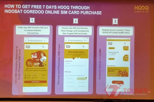 HOOQ IM3 Buy 1 Get 3