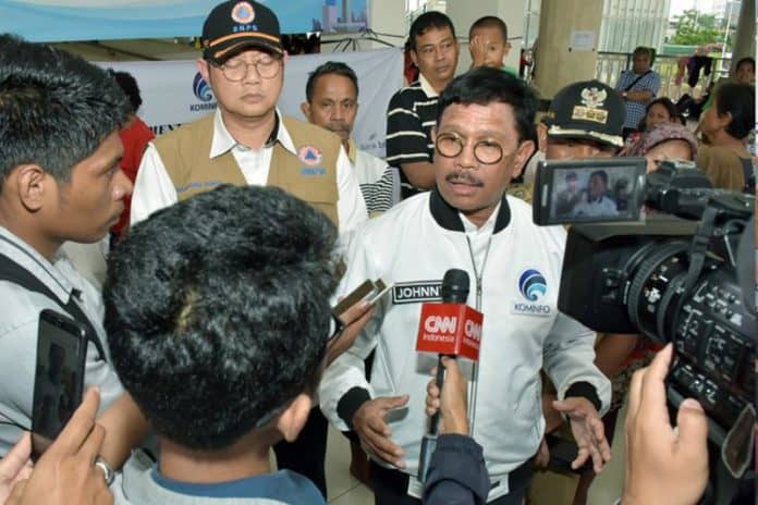 Banjir Jakarta Layanan BTS