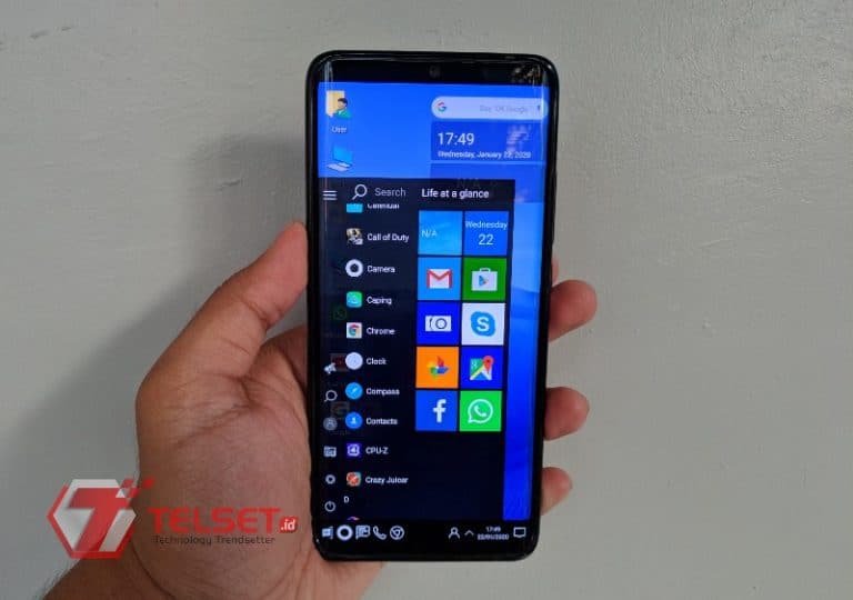 Cara Ubah Tampilan Smartphone Android Jadi Mirip Windows