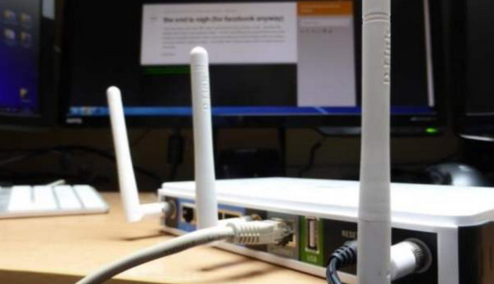 Posisi Router di Ruang Tertutup