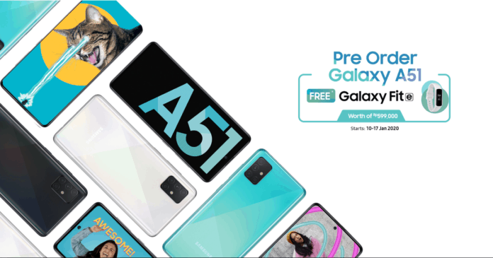 pre-order Galaxy A51