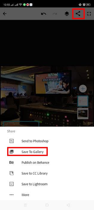 watermark foto smartphone adobe Photoshop Mix