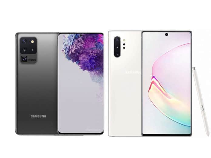 Galaxy-S-20-Ultra-vs-Note-10-Plus Samsung S20 Note 10+