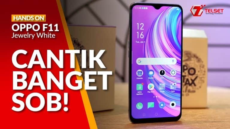 OPPO F11 Jewelry White, Cantik Banget Sob