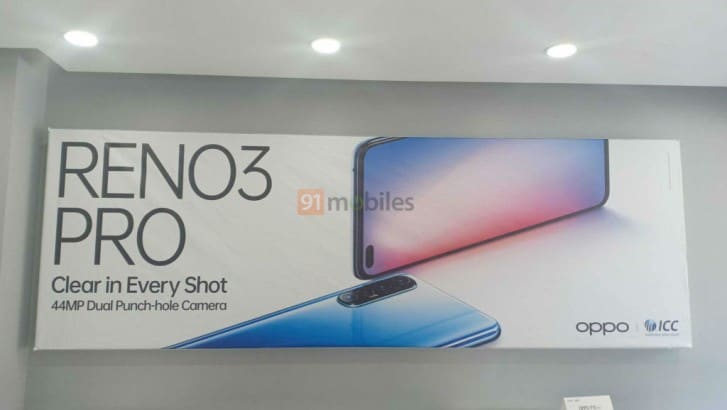 Oppo Reno3 Pro Versi India