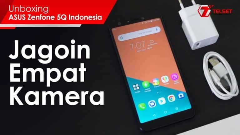 UNBOXING ASUS ZENFONE 5Q Indonesia : Jagoin Empat Kamera