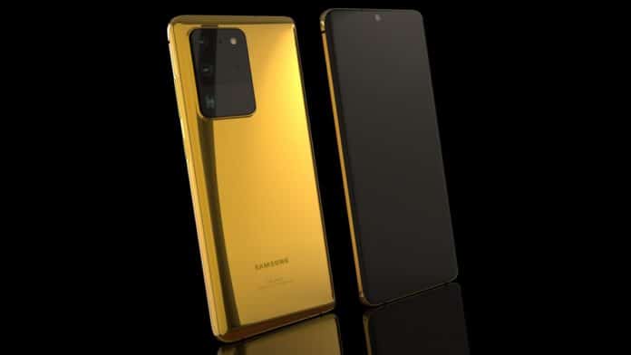 Galaxy S20 Emas, Gold versi