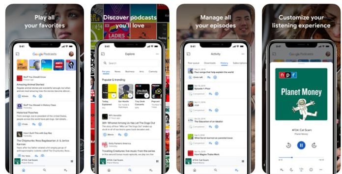 Google Podcast iOS