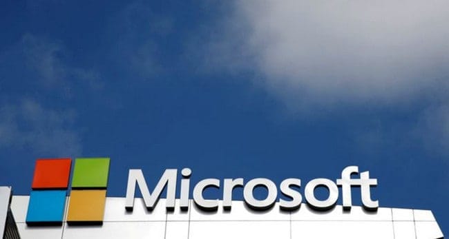 Peta Corona Microsoft
