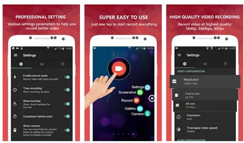 aplikasi perekam layar Android terbaik