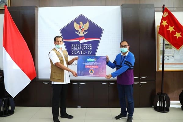 Donasi XL Axiata BNPB Donasi XL Axiata