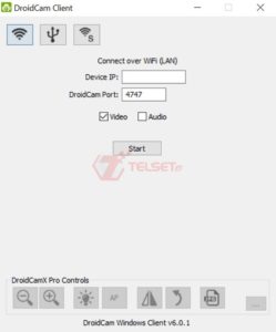 Ubah Kamera ponsel jadi Webcam 2