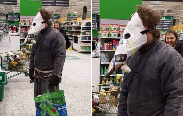 Masker Nyeleneh Covid-19