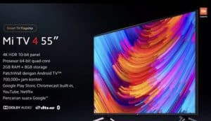 Mi TV 4 Spesifikasi dan Harga