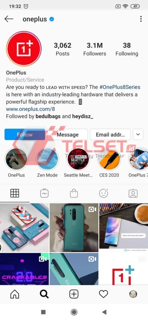 unboxing OnePlus 8