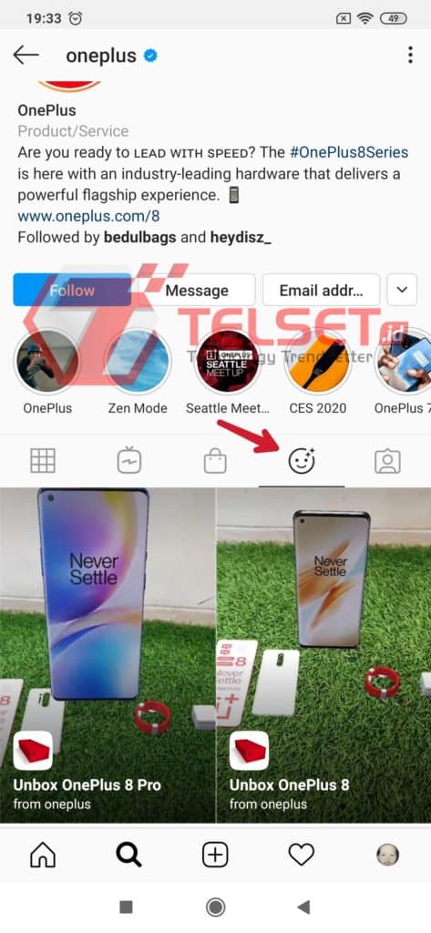 unboxing OnePlus 8