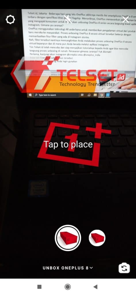 unboxing OnePlus 8