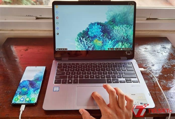 Samsung DeX Galaxy S20 Ultra