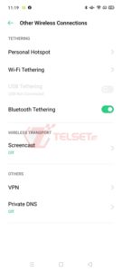 Cara Mengaktifkan Bluetooth Tethering Ponsel