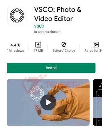 Edit Foto Instagram VSCO