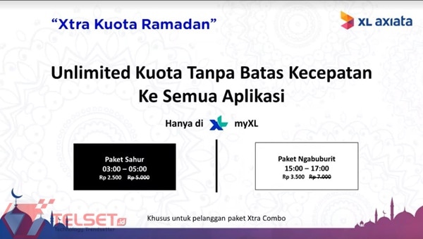 Xtra Kuota Ramadan XL Axiata