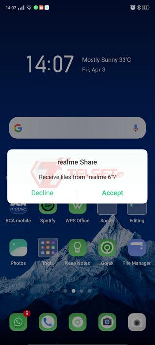 Cara transfer data wireless
