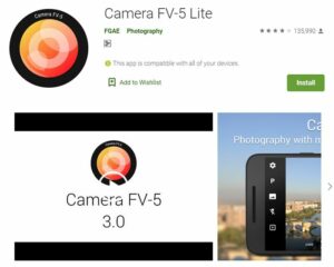 Camera FV-5 Lite